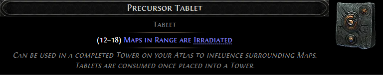 MMOJUGG Path of Exile 2 Precursor Tablet * 5 Details View of Item Function and Use